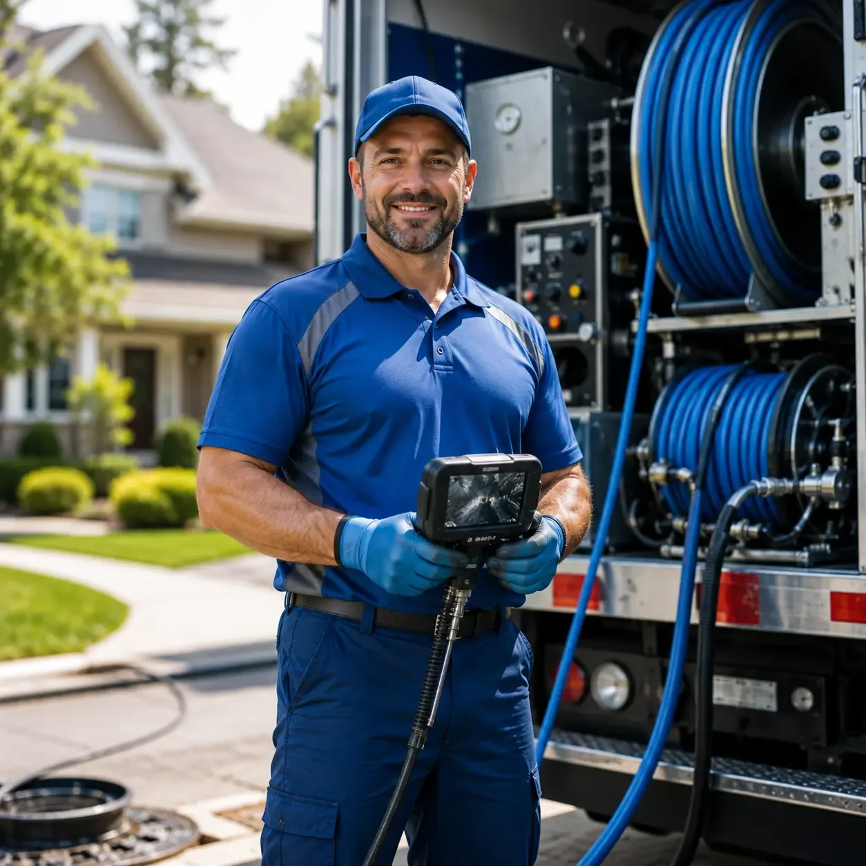 Local outdoor drain cleaning specialists in Holyrood, KS